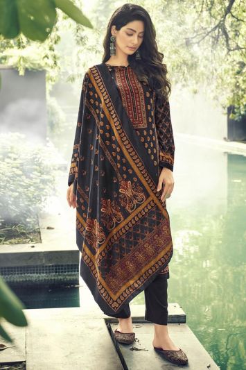 Multi Color Designer Festival Wear Velvet Salwar Suit