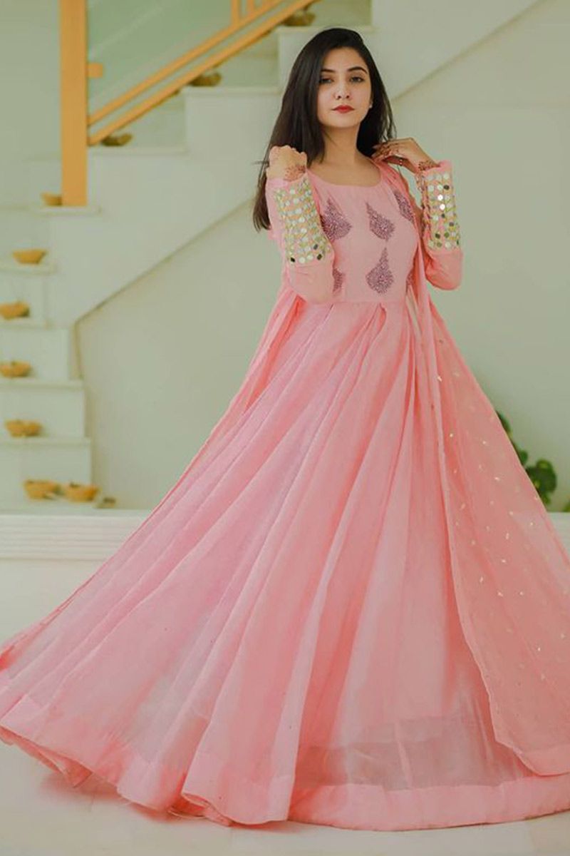 Baby Pink Suit - Mohsin Textiles