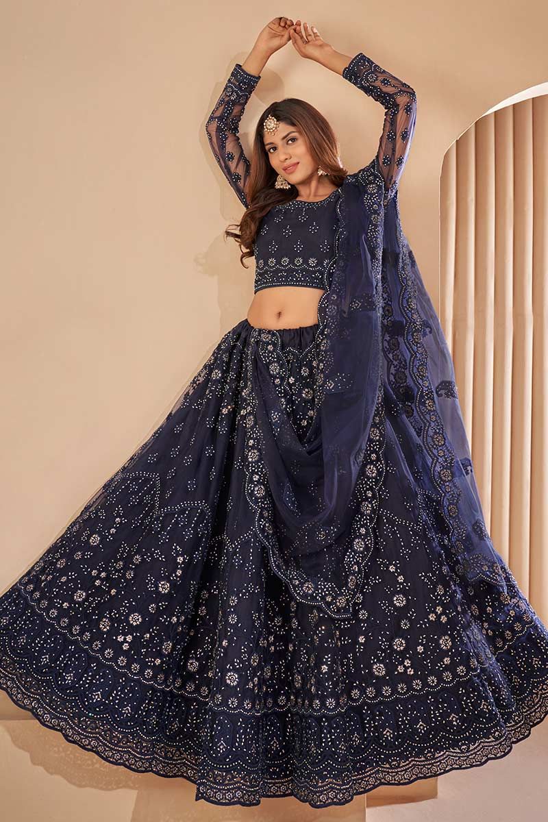 Buy Lehenga for women party wear Lehenga choli for wedding function for  women gowns for girls party wear 18 years latest cho Online @ ₹1370 from  ShopClues