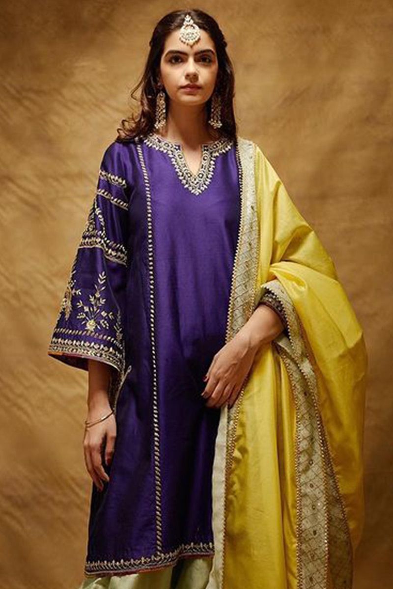 Patiala Dress Material at Rs 850 | Ladies Suit Material in Surat | ID:  13789000048