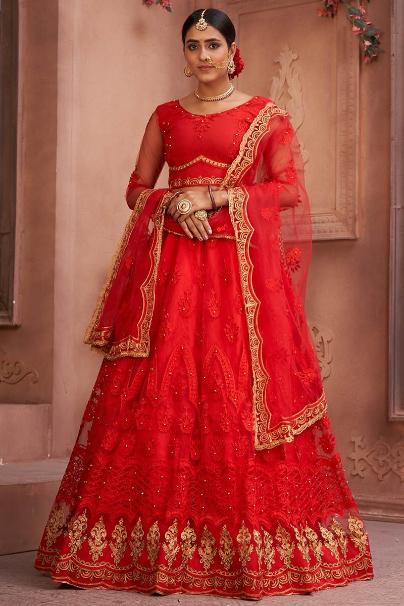 The Classic Red Bride