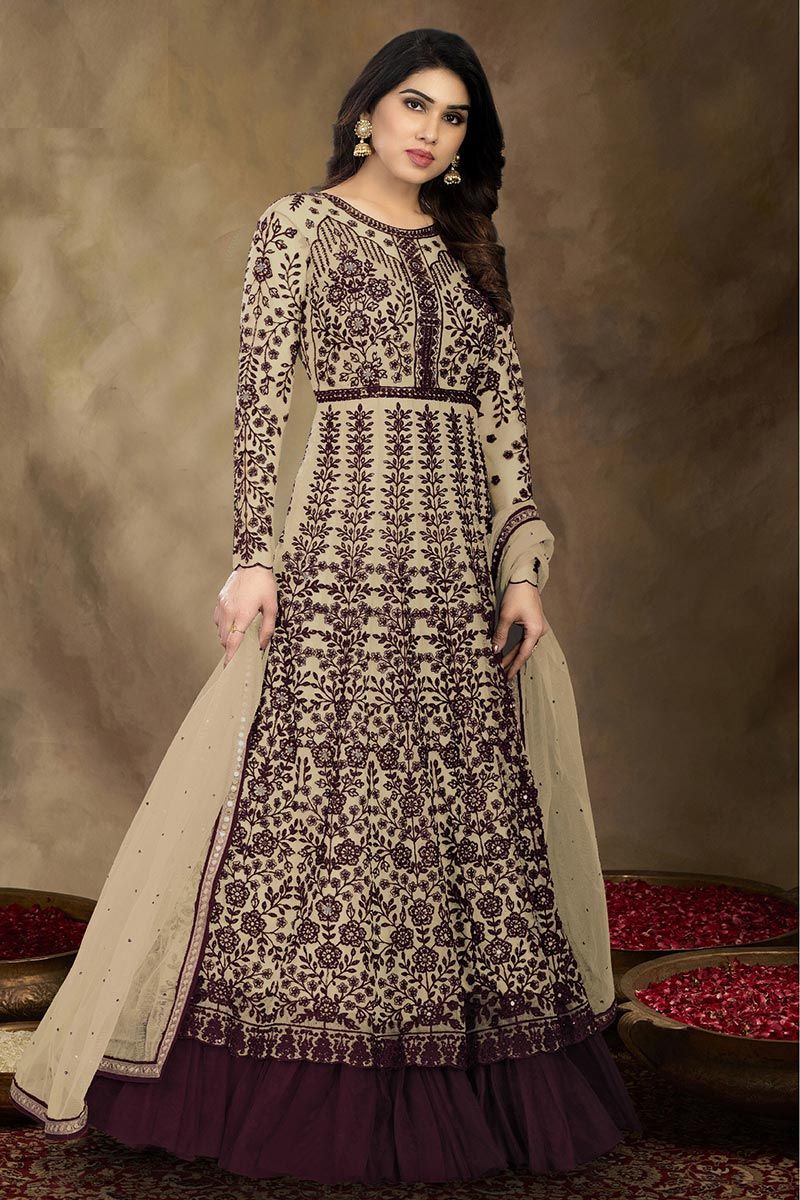 Heavy anarkali new arrivals suits online